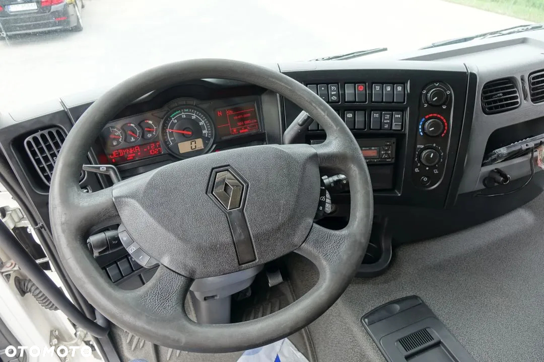 Renault PREMIUM D26 WIDE / CHŁODNIA / CARRIER SUPRA 1150 / AUTOMAT / EURO 6 / WINDA ZAŁADUNKOWA / OŚ PODNOSZONA SKRĘTNA / ROLETA - 34