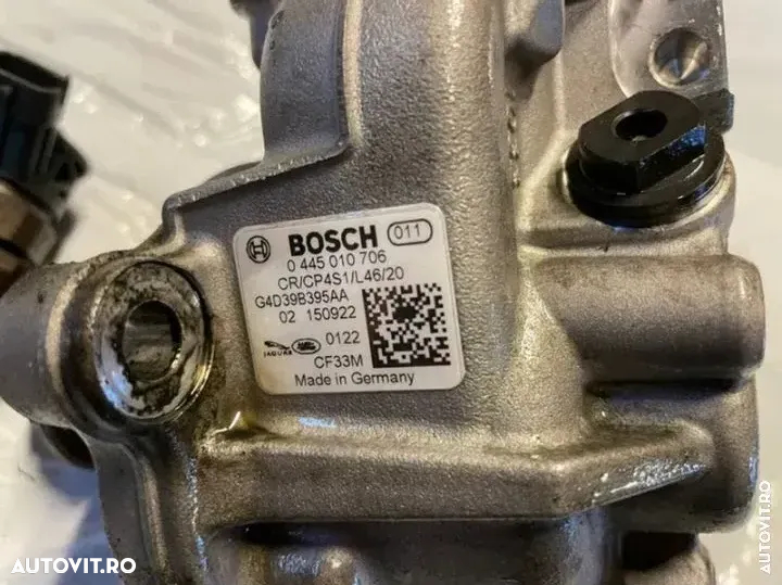set injectie kit injectoare  injector pompa de motorina de înaltă presiune bosch 0445010706 land rover jaguar 20d xe 204 dte - 2