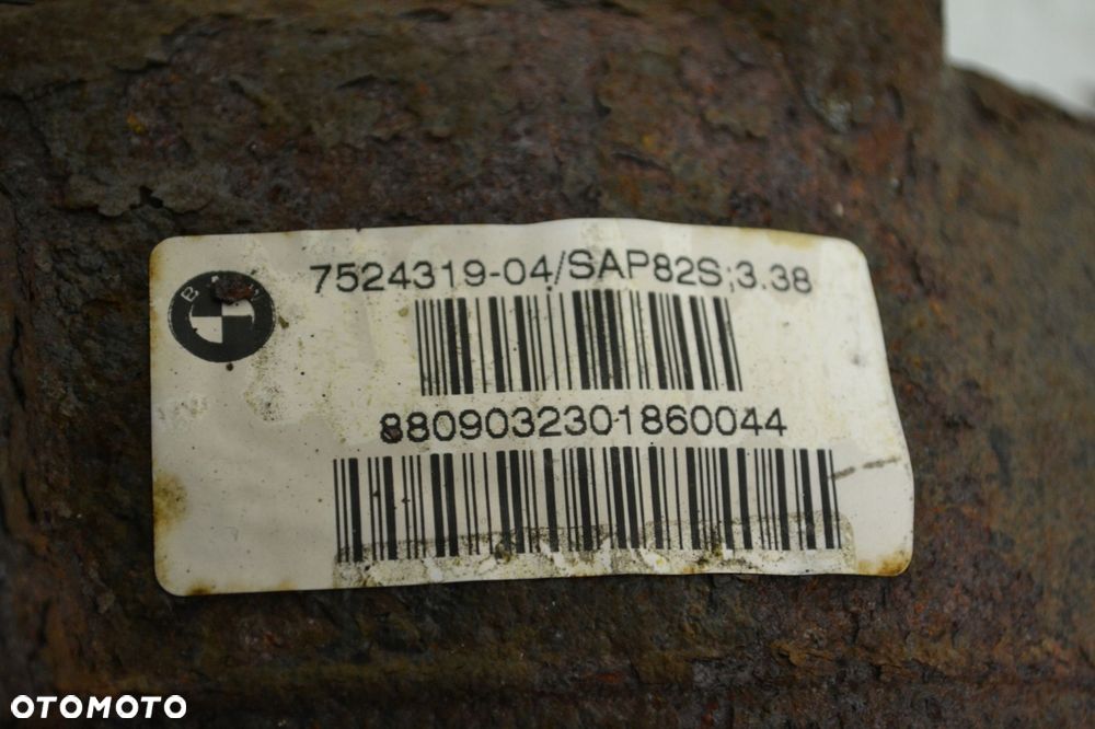 BMW E81 E87 E90 E92 N43 N46 MOST DYFER DYFERENCJAŁ TYŁ TYLNY 7524319 3.38 - 9