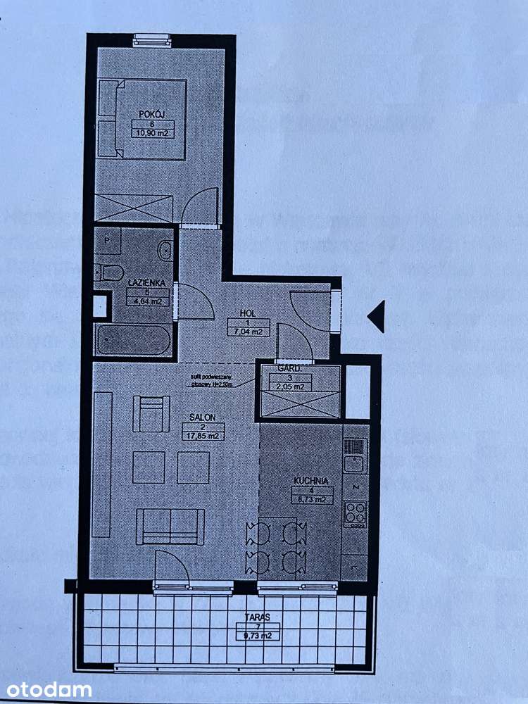 Mieszkanie 2 pokojowe, 52 m2 w pobliżu Galerii Westfield Mokotów