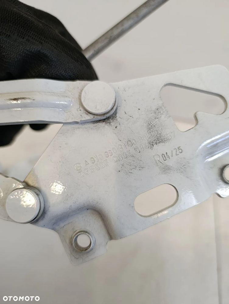 Zawias zawiasy maski prawy lewy kpl Mercedes Sprinter W910 W907 910 907 - 8