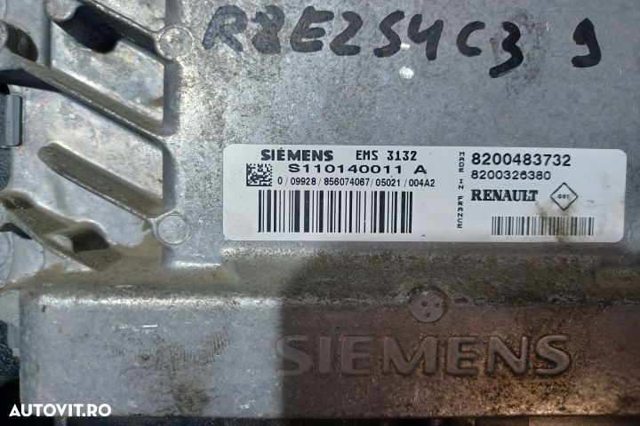 Calculator motor ECU S110140011  8200483732 - 1.4 B S110140011  82004 - 4