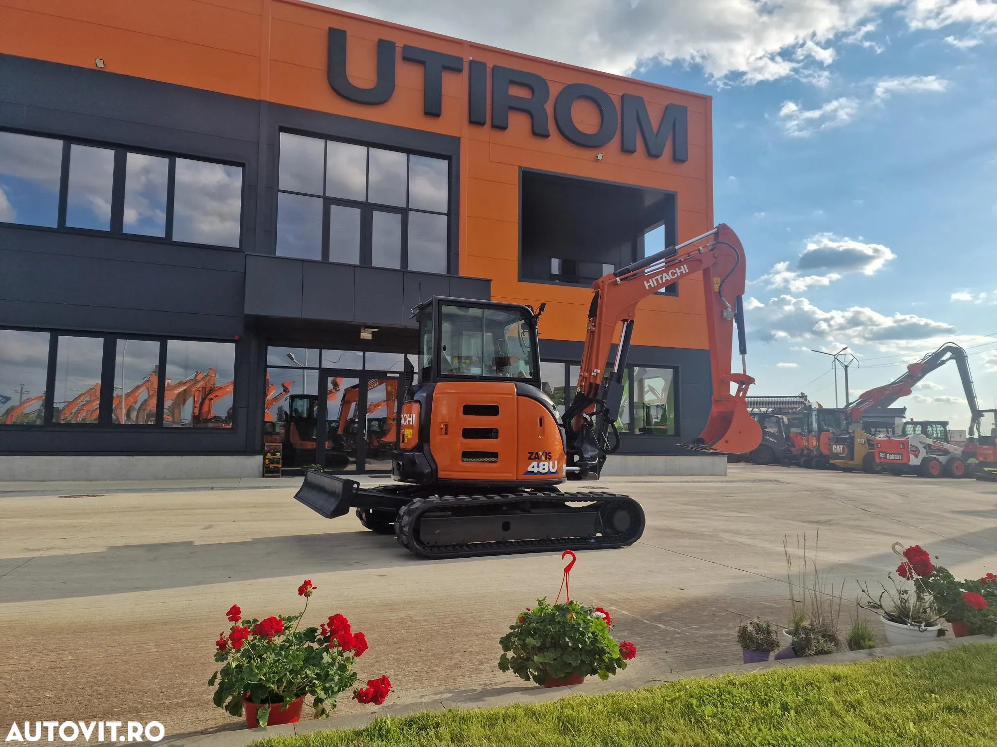 Hitachi ZX48, 5 TONE, 2023, 826h, CUPA NOUA,  44900 EUR+Tva, inst picon, senile 90% ok, computer de bord, produs in JAPONIA, CA SI NOU, posibilitate lkeasing 4 ani-PROMOTIE 44900 EUR+Tva - 16