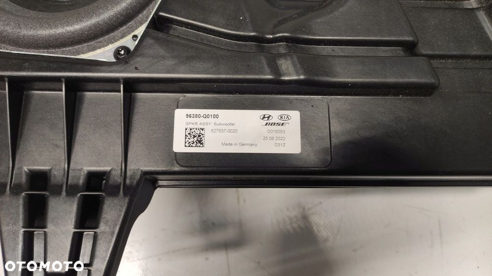 GŁOŚNIK BASOWY SUBWOOFER HYUNDAI I20 III BOSE 96380-Q0100 21-25 - 2
