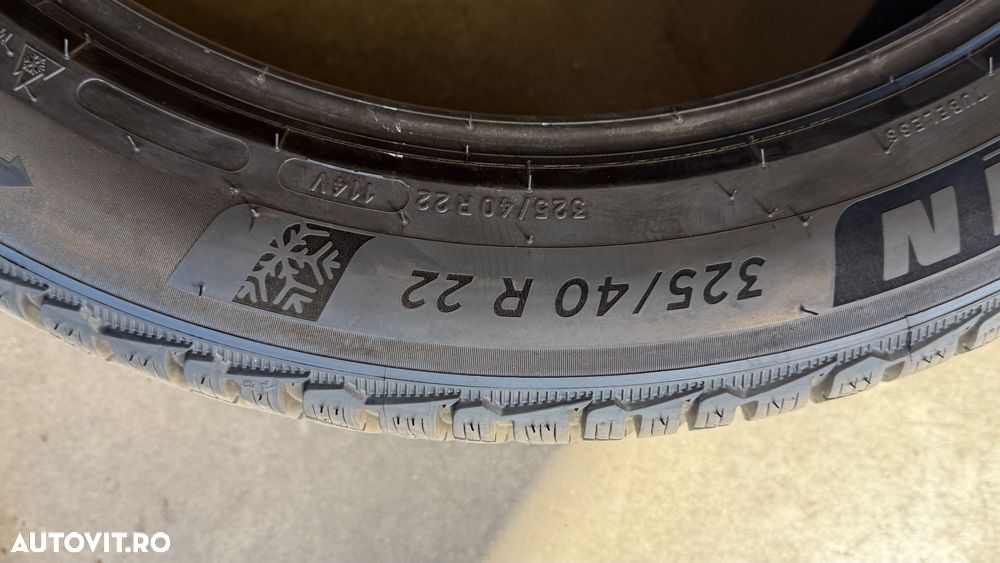 Vând set anvelope 285/45/22-325/40/22 Michelin de iarnă ca noi - 10