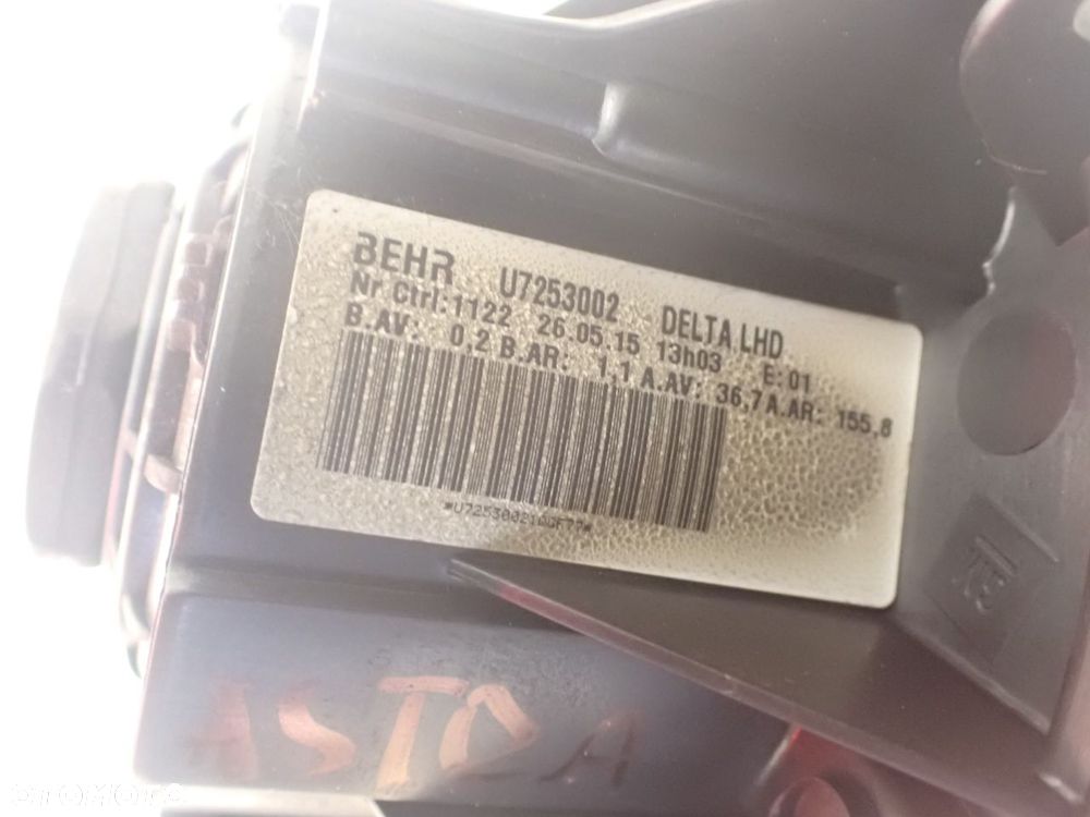 WENTYLATOR NAWIEWU OPEL ASTRA J SPORTS TOURER 1.6 - 3