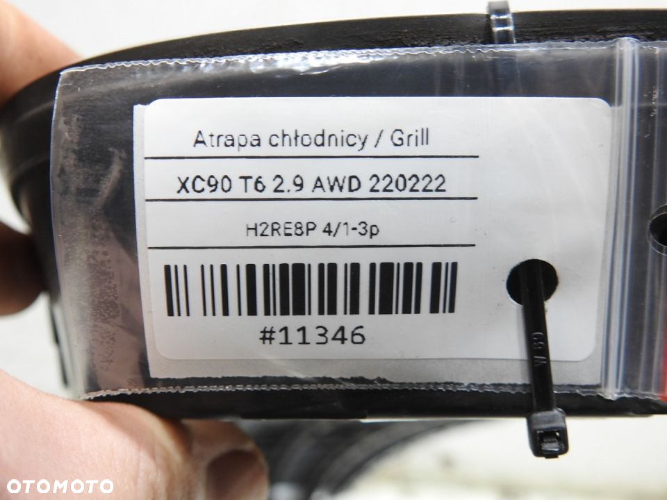GRILL ATRAPA VOLVO XC90 I 86202641 - 7