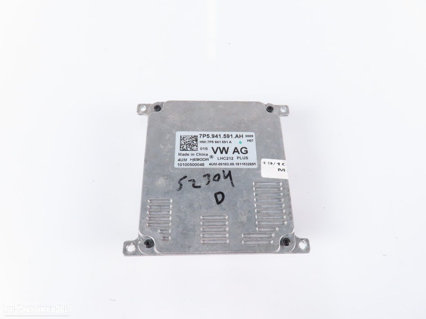 Centralina / Balastro Farol Usado / Original VW GOLF VII (5G1, BQ1, BE1, BE2) 7P... - 2