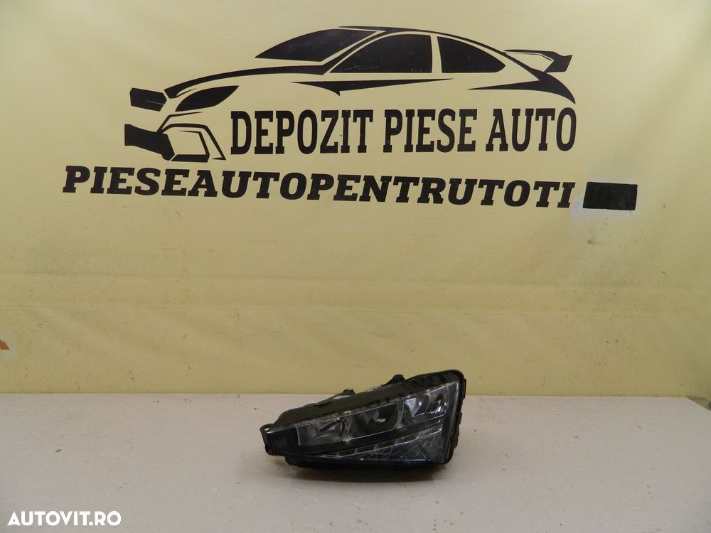 Far stanga Skoda Scala Halogen LED CRYSTAL LIGHTING, 2019,  2020, 2021, 2022, 2023, cod origine 657941015. - 1