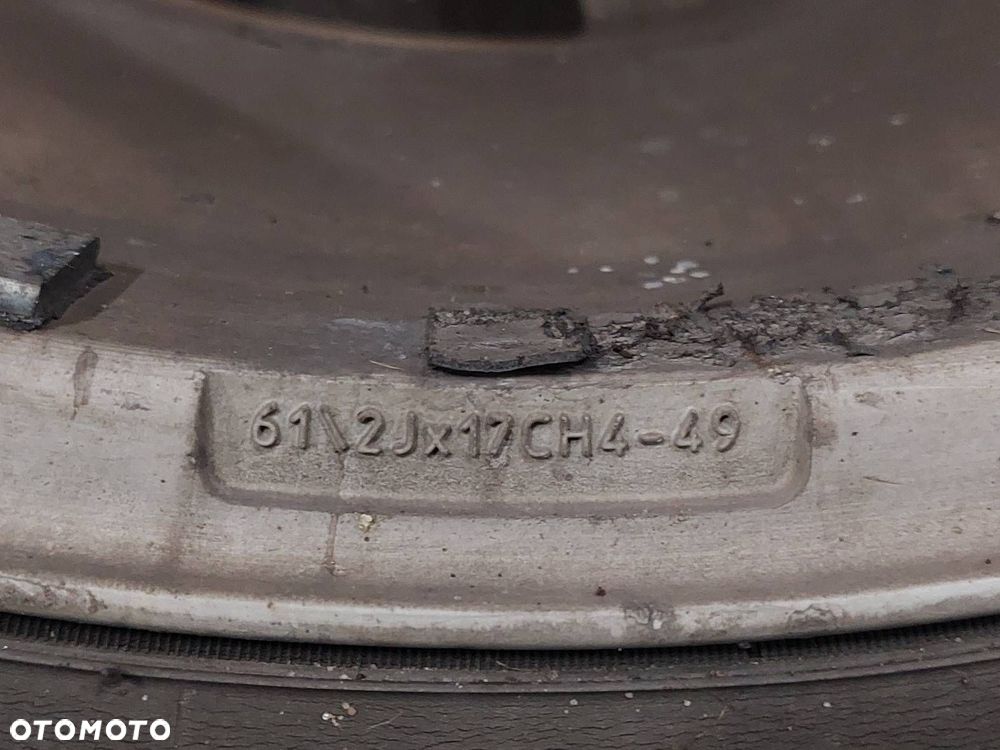 FELGA ALUMINIOWA 1 SZT 5x108 6,5Jx17 ET49 FI60,1 RENAULT - 7