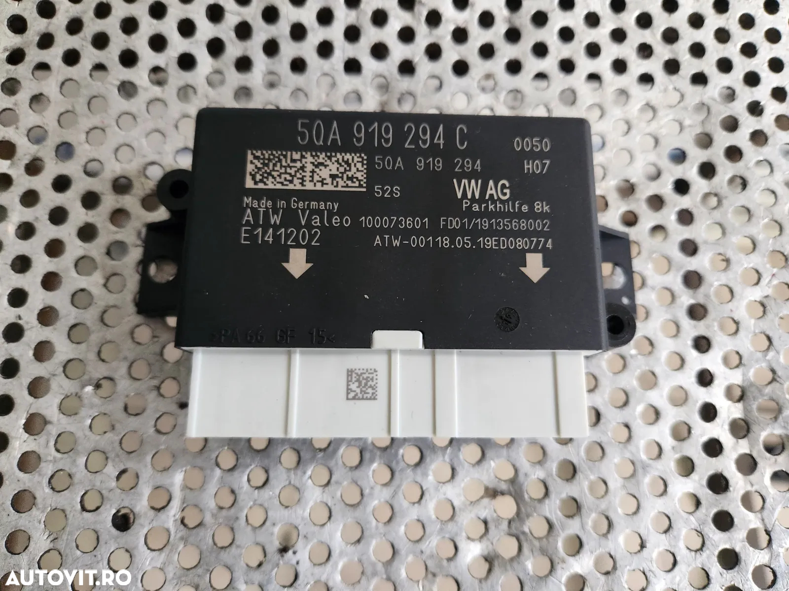 Modul Ecu Calculator Senzori Parcare Vw T-Roc T-Cross Golf Passat Tiguan Touran Seat Skoda Dupa 201 - 5