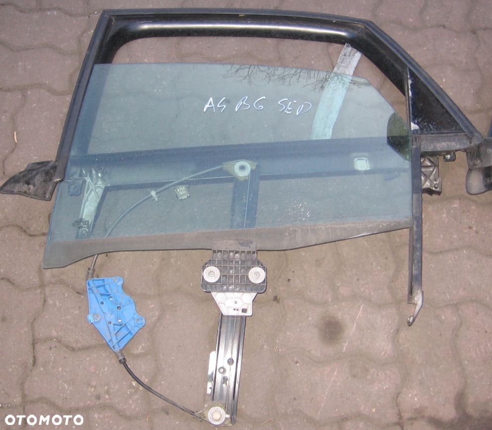szyba drzwi tył lewe prawe podnośnik AUDI A4 B6 B7 SEDAN - 3