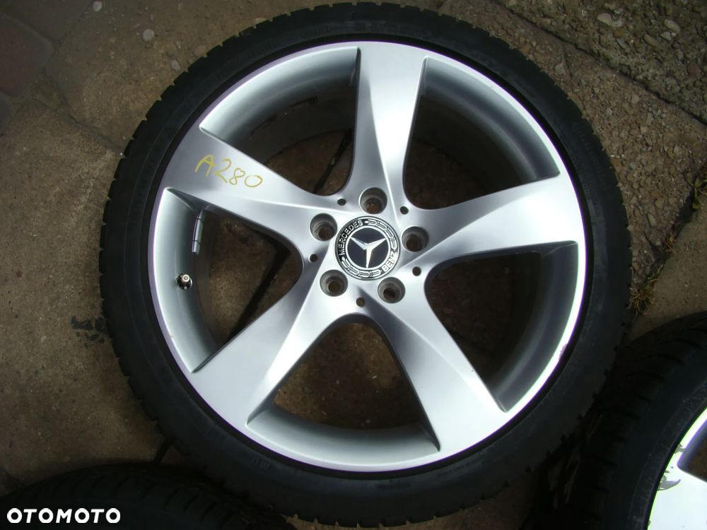 a280 5x112 Mercedes Benz w204 przód 8jx18 225/40 tył 8,5Jx18 255/35 zima - 4