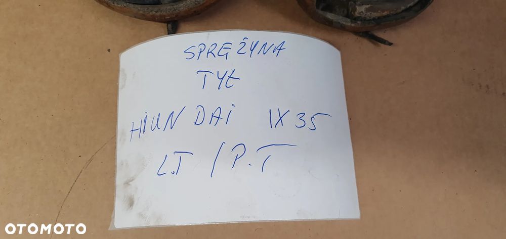 Sprężyny sprężyna tył tylne Hyundai IX35 - 8