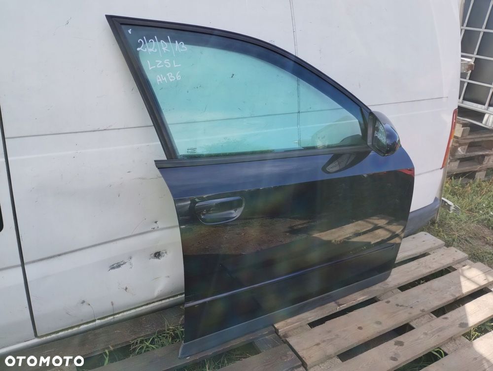Audi A4 B6 Drzwi Prawe Przód Lz5L - 3