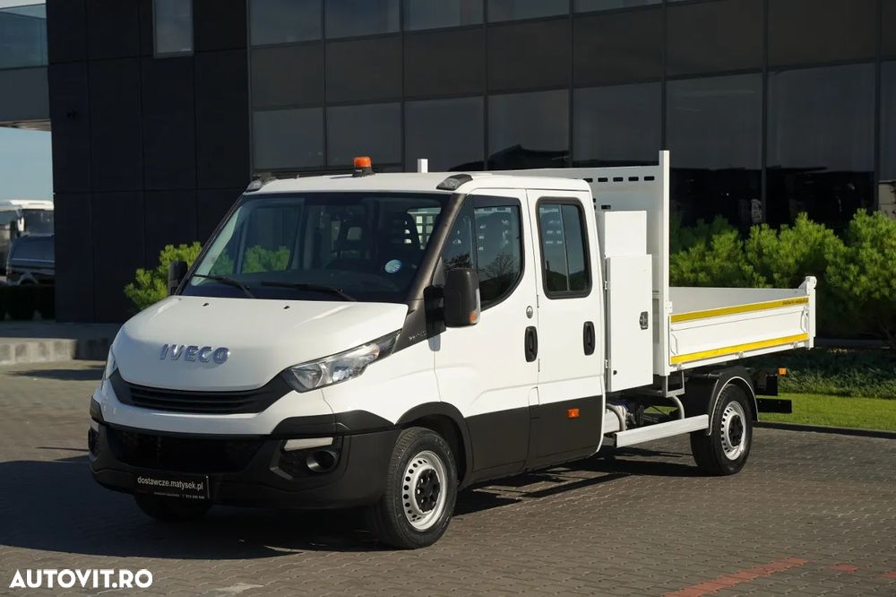 Iveco DAILY 35-140 / BASCULABILĂ - 2,6 M / CABINĂ DUBLĂ - 6 LOCURI / MANUALĂ / EURO 6 - 15