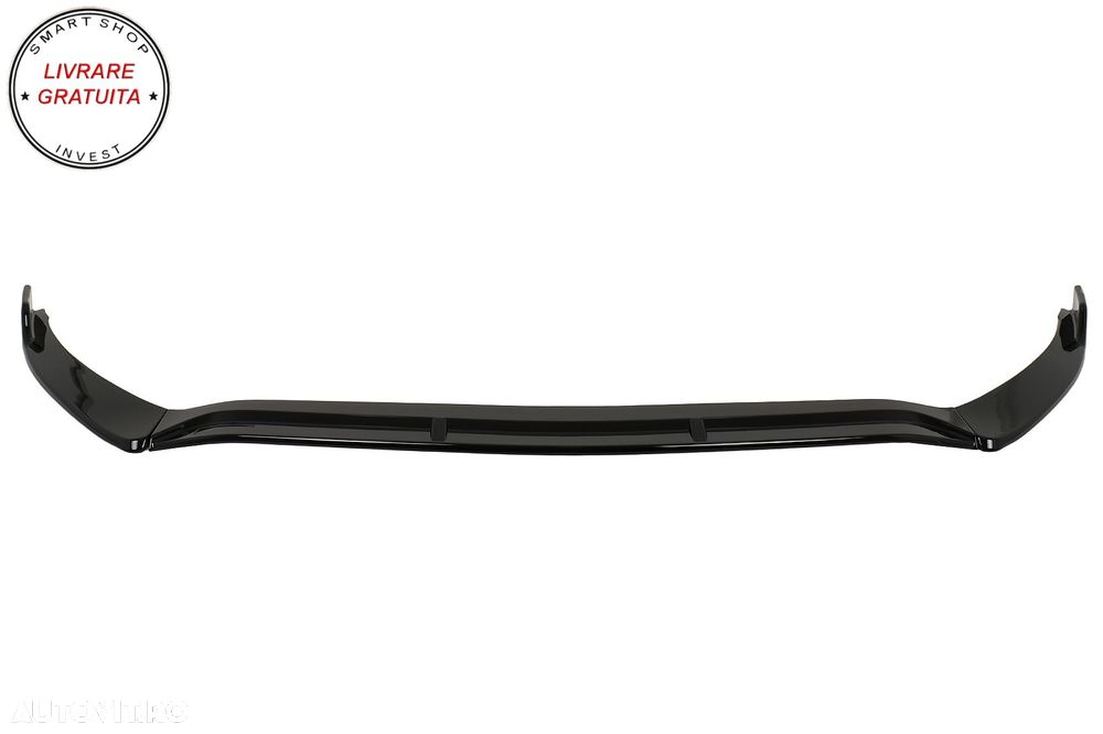 Prelungire Bara Fata Mercedes CLA X118 C118 Sport Line CLA35 (2019-2023) Negru Luc- livrare gratuita - 2