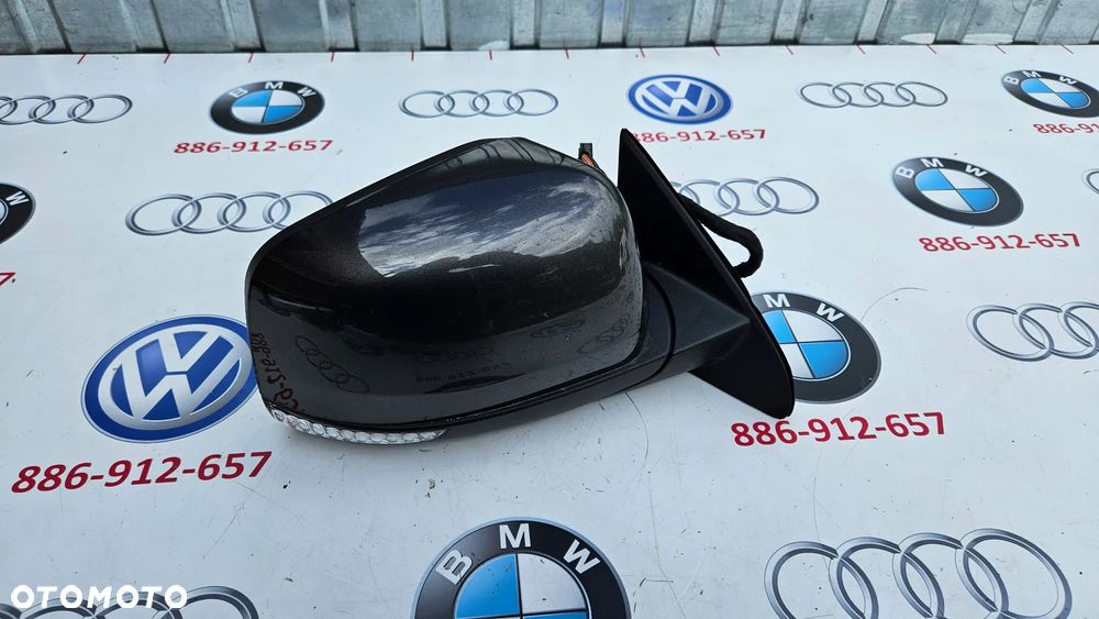 JEEP GRAND CHEROKEE WK2 LIFT 2017-  Lusterko prawe Lusterko pasażera kolor PAU LED 9+9 IDEALNE EUROPA grzane fotochrom - 5