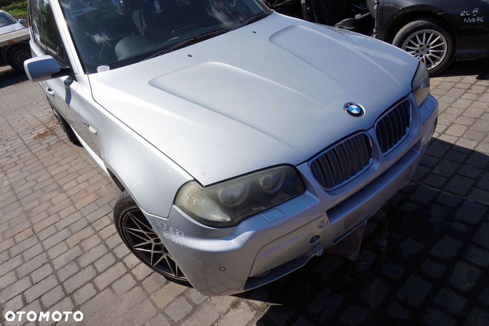 MASKA ZDERZAK BŁOTNIKI LAMPY X3 E83 I LIFT 354 M-PAKIET BMW 2006-2010 TITANSILBER PRZÓD KOMPLETNY - 3