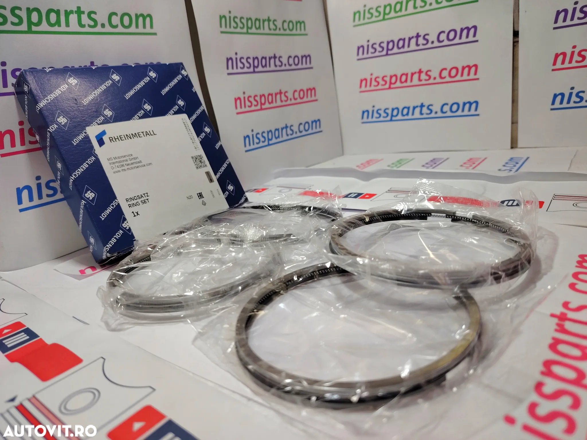Set segmenti Nissan Atleon 110/120/130, Cabstar 110/120/130, L35 Eco-T100, Trade 100 piese motor - 5