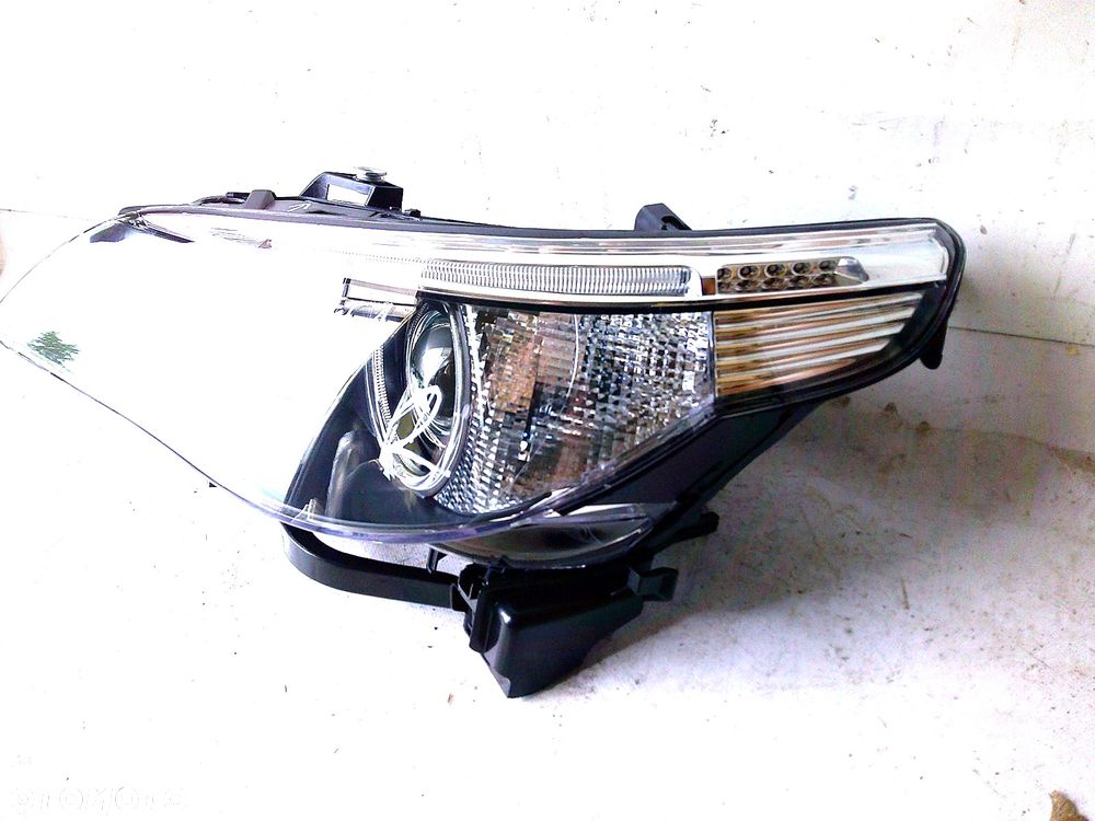 bmw 5 e60 e61 lampa przód lewa przednia ksenon xenon - 8