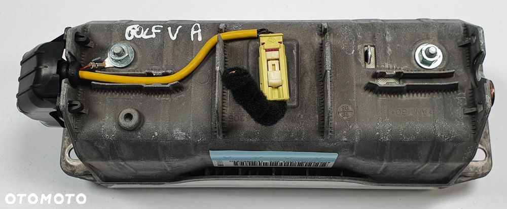 PODUSZKA AIRBAG PASAŻERA VW GOLF V 1K0880204H - 2