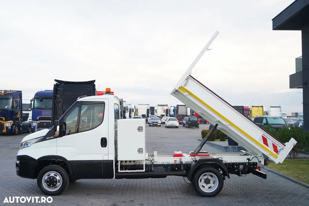 Iveco DAILY 35-130 / BASCULATOR SPATE / DUBLU / MANUAL - 5