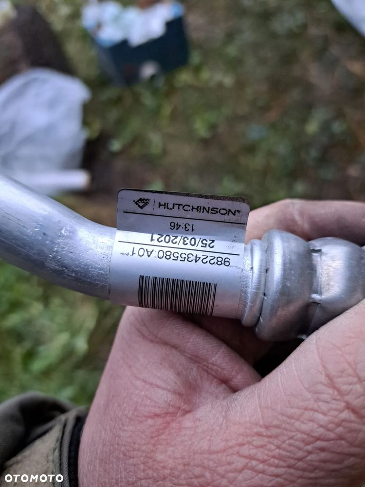 Przewód Rurka Klimatyzacji Opel Combo E 9822435580 9831702180 94530Z01 Citroen  Peugeot - 6