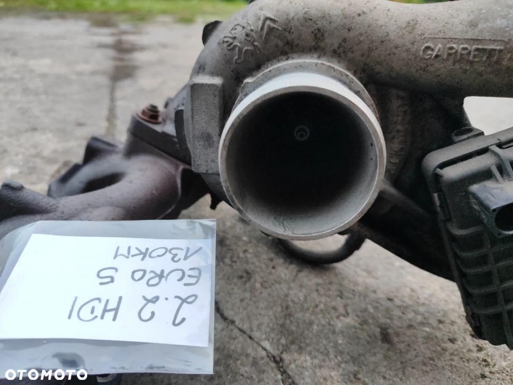 TURBO turbosprężarka GARRETT so silnika 2,2hdi EURO 5 130KM do BOXER JUMPER 11-16r - 2