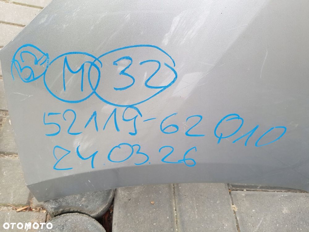 toyota corolla e21 sedan zderzak przód 52119-62q10 - 8