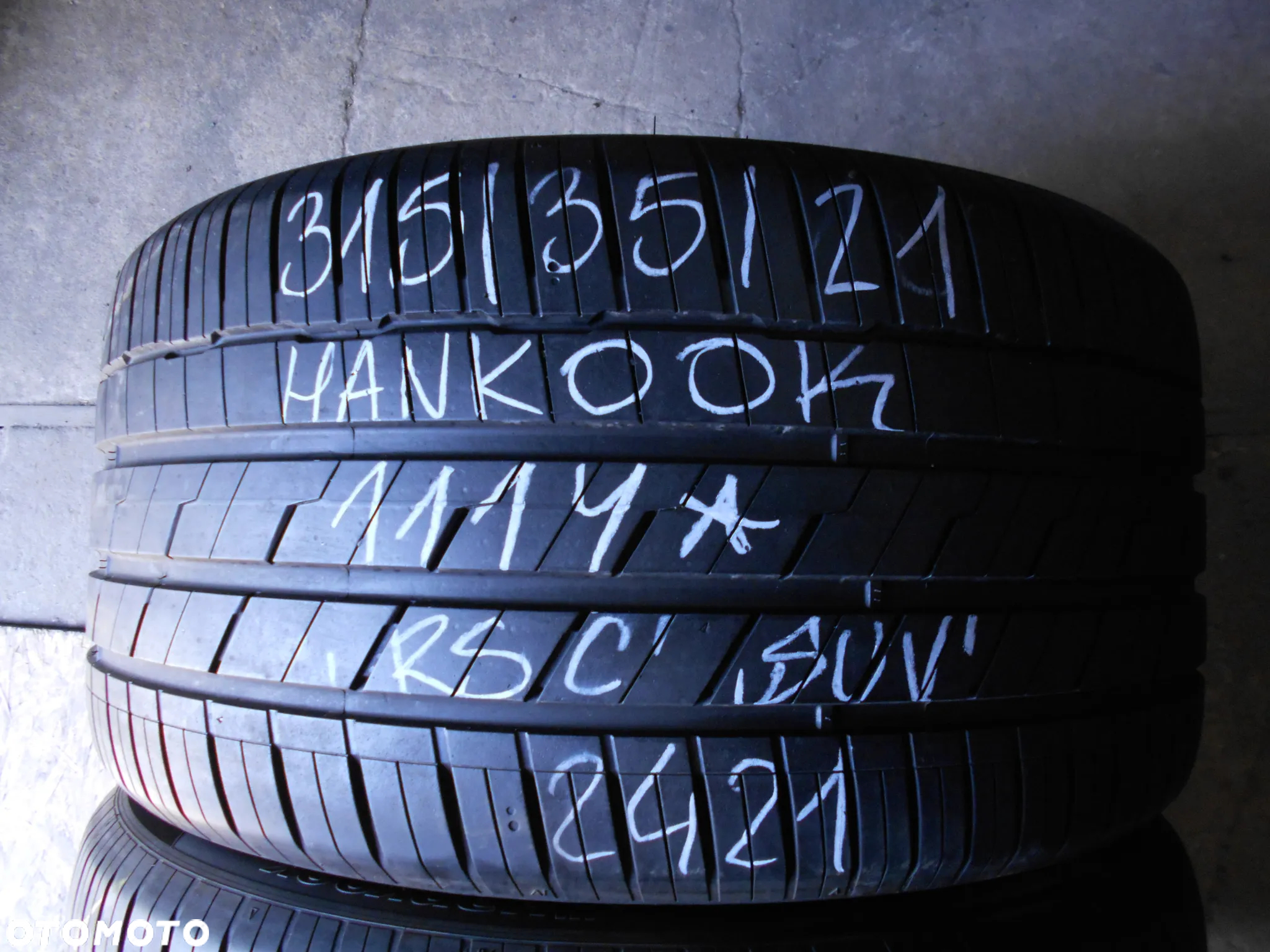 OPONY 315/35R21 HANKOOK VENTUS S1 EVO3 SUV RSC  DOT 2421 7.5MM - 2