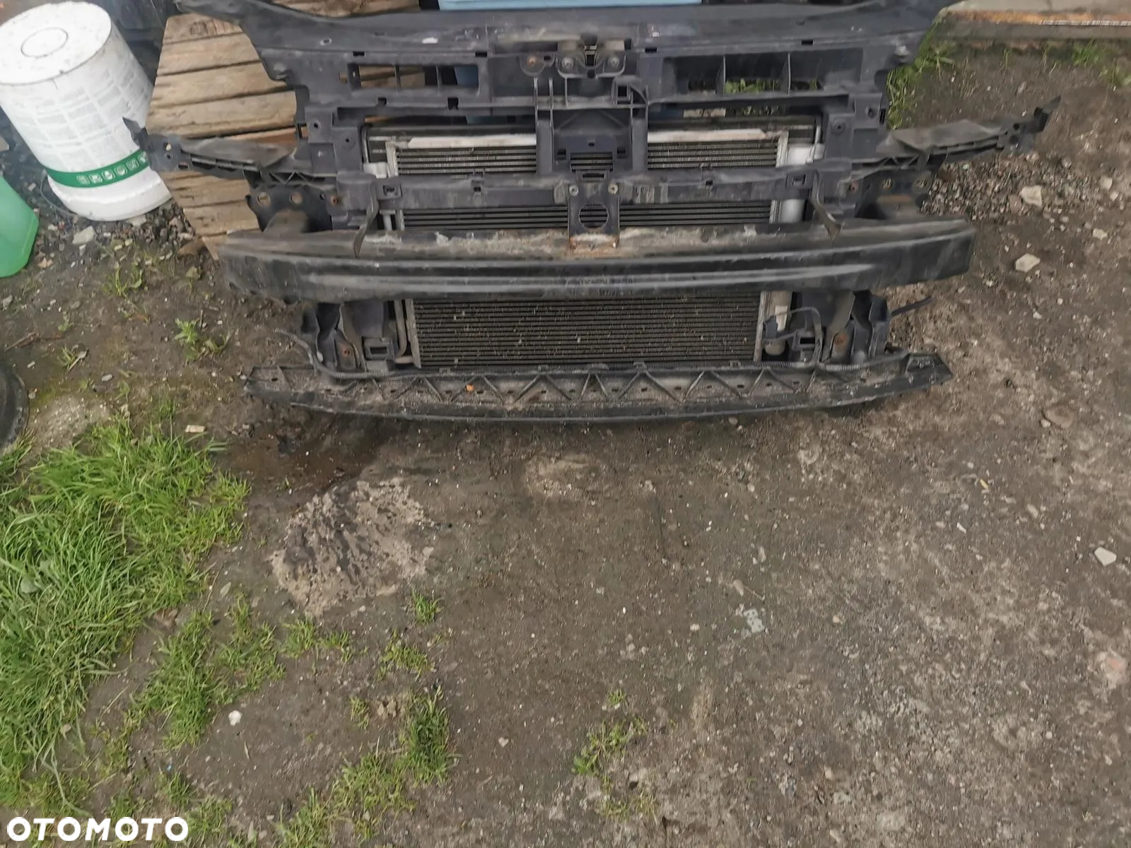 PAS PRZEDNI KOMPLETNY CHŁODNICE WIATRAKI VW GOLF V VI PLUS 1.4 1.6 2.0 FSi - 2