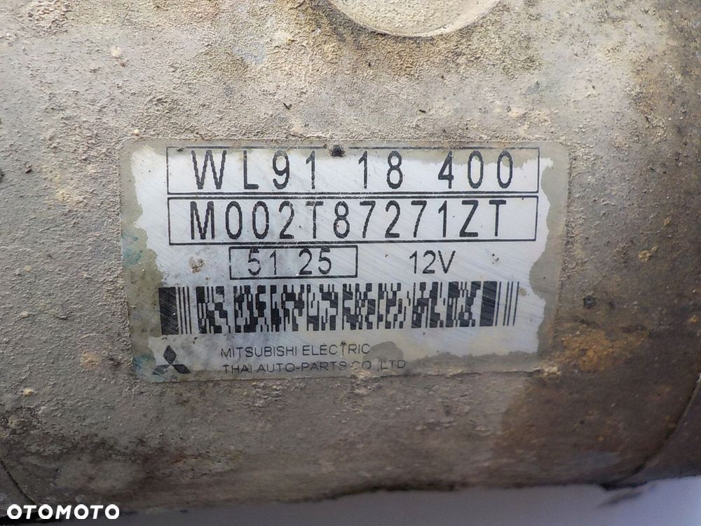 FORD RANGER MAZDA B2500 ROZRUSZNIK 2.5 TD WL9118400 M002T87271ZT - 2