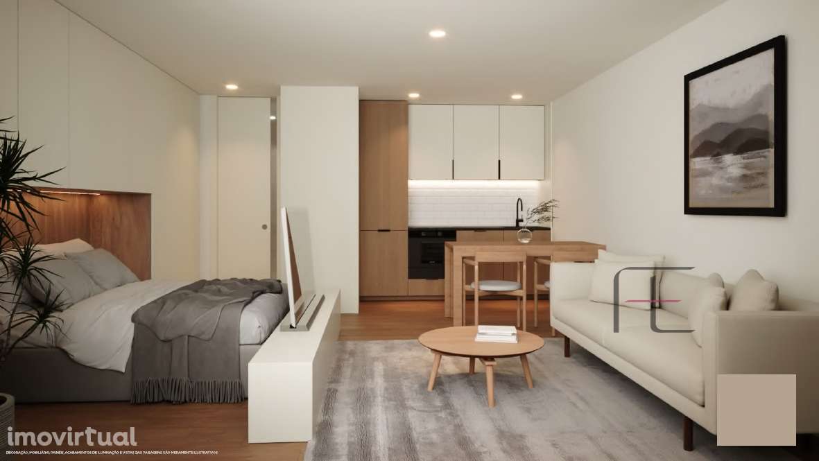 Apartamento T0+1 Venda em São Mamede de Infesta e Senhora da Hora,Mato - Grande imagem: 3/11