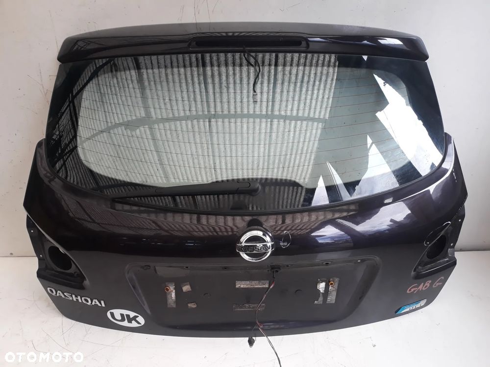 KLAPA BAGAŻNIKA NISSAN QASHQAI J10 KOLOR: GABG - 1