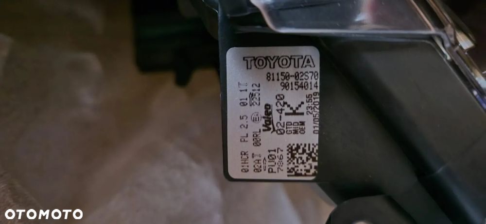 TOYOTA COROLLA XII E210 LAMPA LAMPY REFLEKTOR REFLEKTORY PRAWY LEWY PRZÓD PRZEDNIE FULL LED + WTYCZKI KOMPLET NOWY ORYGINAŁ - 18