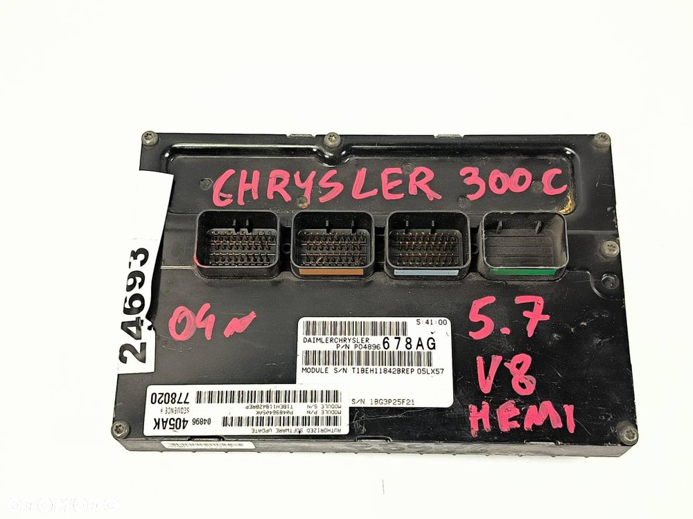KOMPUTER CHRYSLER 300C 04896405AK - 1