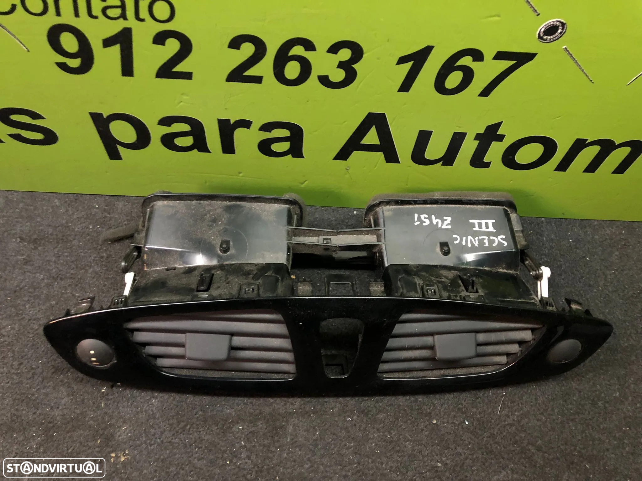 RENAULT SCENIC III GRELHAS TABLIER VENTILAÇÃO - Z451 - 11