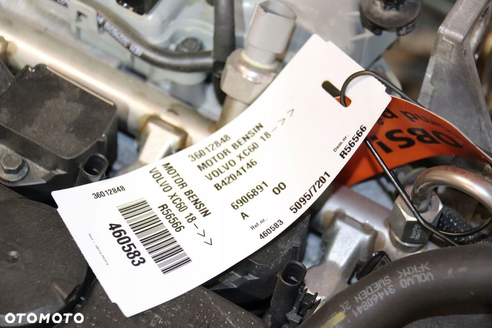 VOLVO V60 S60 XC60 XC90 V90 S90 SILNIK 2.0 T6 / T8 B4204T46 HYBRYDA - 5
