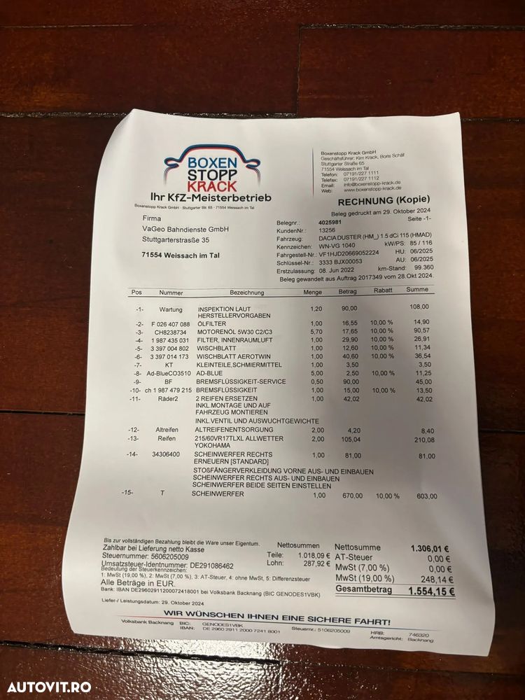 Dacia Duster Blue dCi 115 Prestige - 22