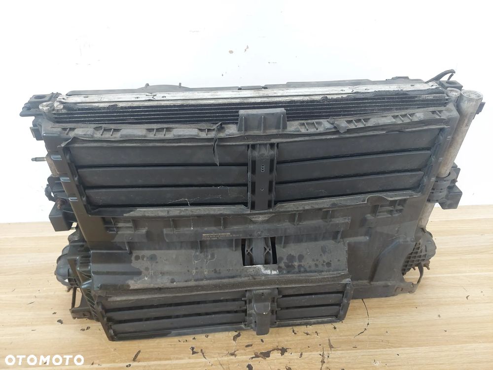 Chłodnica chłodice wiatrak wentylator żaluzja kierownica pow 2.0 TDCi Komplet Ford Galaxy MK4 S-max MK2 15-20  Łuków części - 1