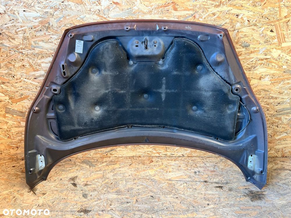 MASKA pokrywa silnika FORD FIESTA MK7 VII Lift kod lakieru: PC - 10
