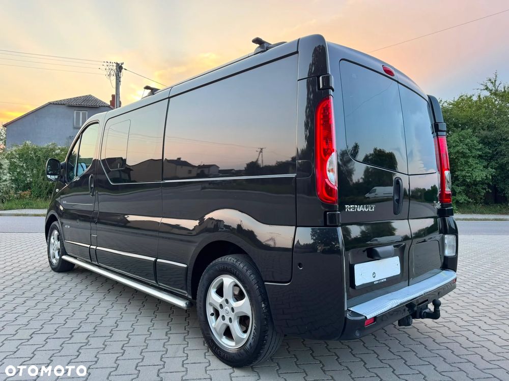 Renault TRAFIC L2H1 Long Climatronic Elektryka Tempomat Navi Dubel Kabina Brygadówka Rury Hak Pdc - 4