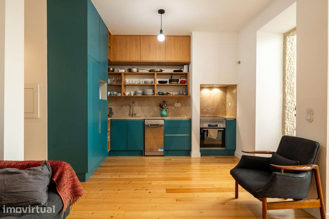 Apartamento T1+1 com Terraço Privativo | Reabilitação Integral em 2025 - Grande imagem: 2/26