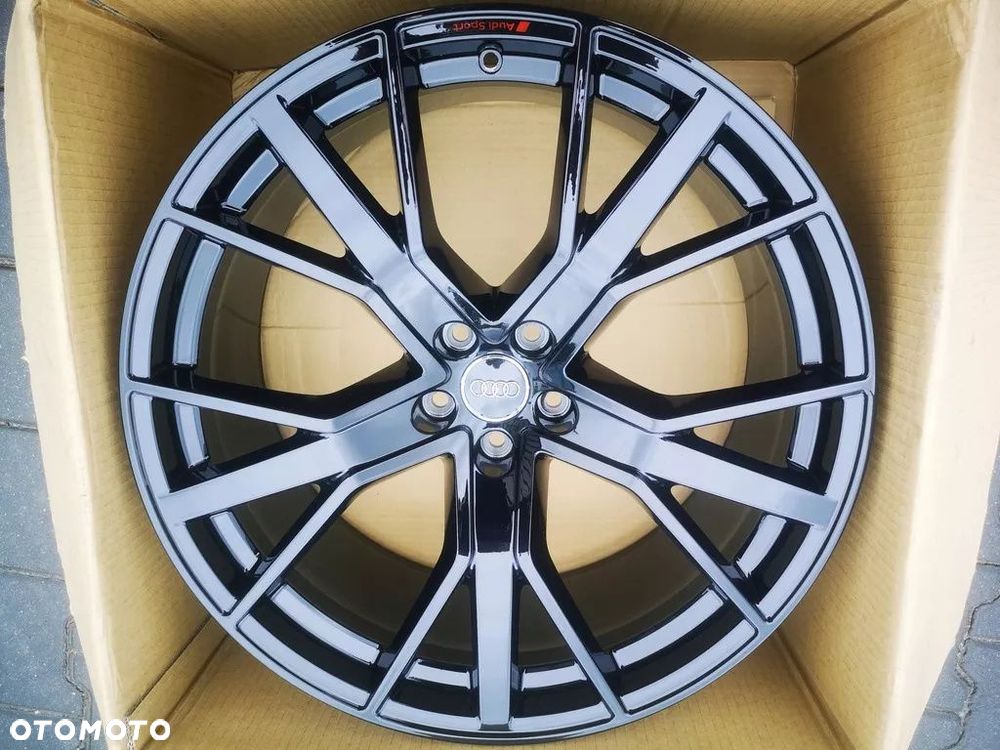 FELGI Audi q7 sq7 q8 SQ8 RSQ8 rs6 rs7 22'' BLACK - 12