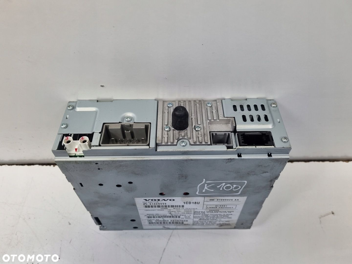 Volvo S40 II V50 RADIO CD radioodtwarzacz CZYTNIK PŁYT 31328059 - 6