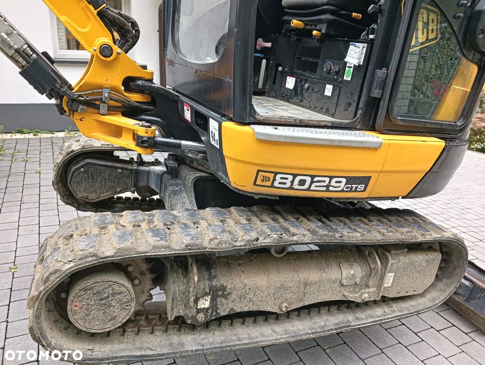 JCB 8029 CTS | 2019 r | 1500mth | minikoparka gąsienicowa mini koparka obrotowa - 7