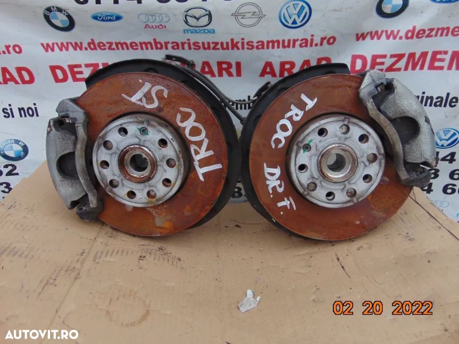 Fuzeta VW T-Roc Golf 7 Seat Leon 5F Octavia Audi a3 8V fuzete cu rulme - 2