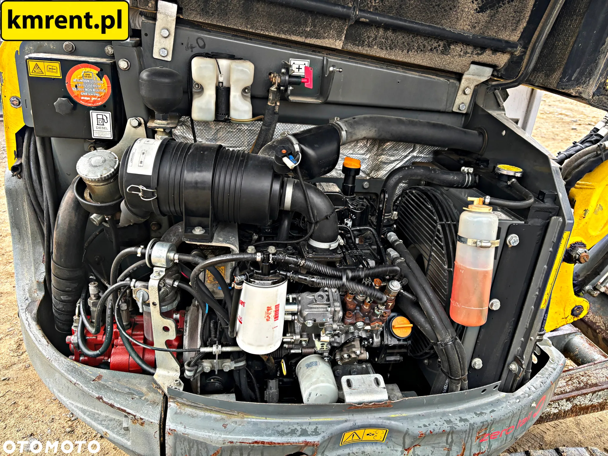 Wacker Neuson 38Z3 MINI-KOPARKA 2012R. | JCB 8040 8035 8030 VOLVO ECR 48 CAT 305 - 19