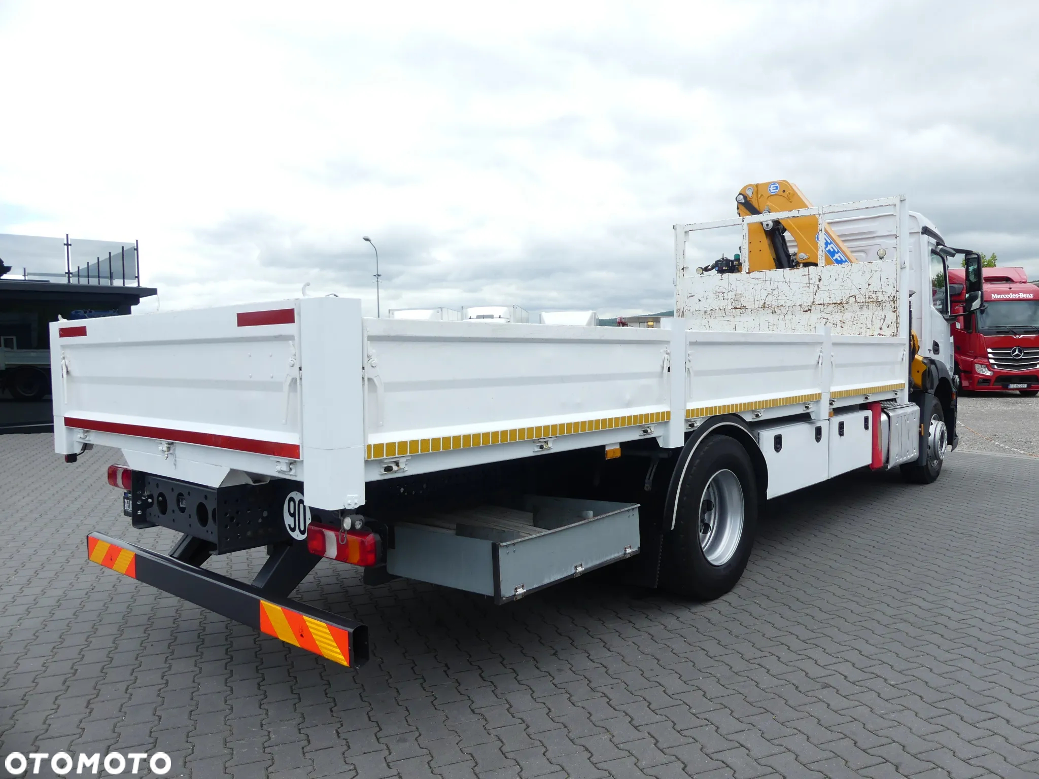 Mercedes-Benz ANTOS 1827 / HDS EFFER 165  / PILOT / EURO 6 / - 9